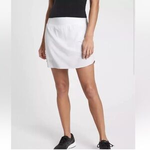 Athleta Run With It 14” Skort Women’s XS White Athletic Tennis Golf